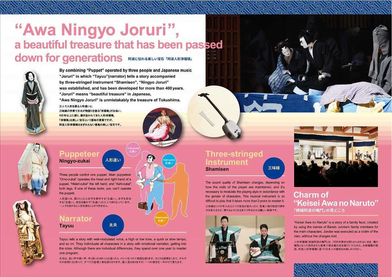 英語版あわ文化パンフレット（人形浄瑠璃）_2
