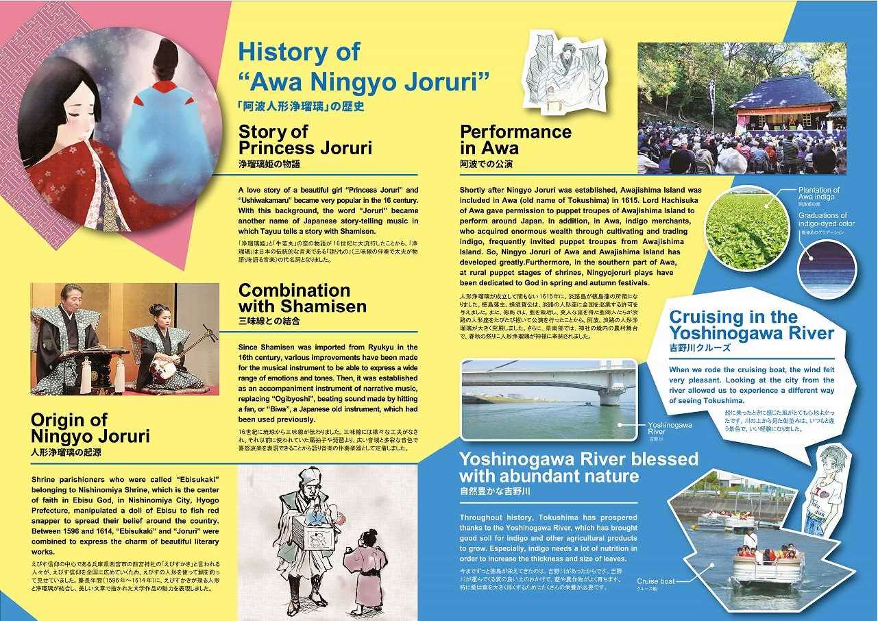 英語版あわ文化パンフレット（人形浄瑠璃）_3