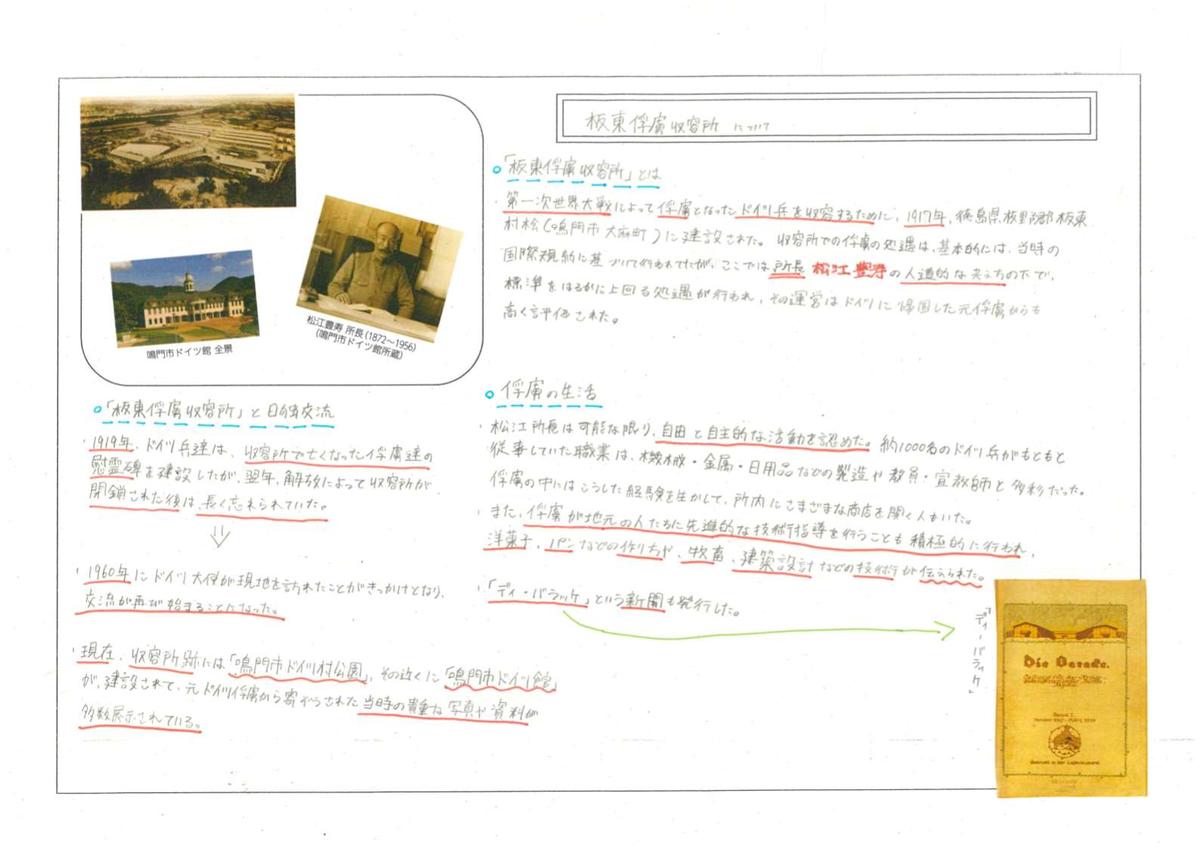 板東俘虜収容所①